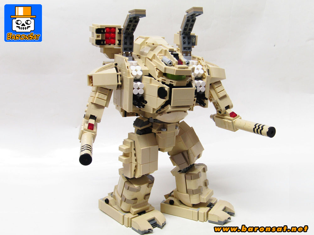 MBR-04 Tomahawk Mech Destroid Weapons Open